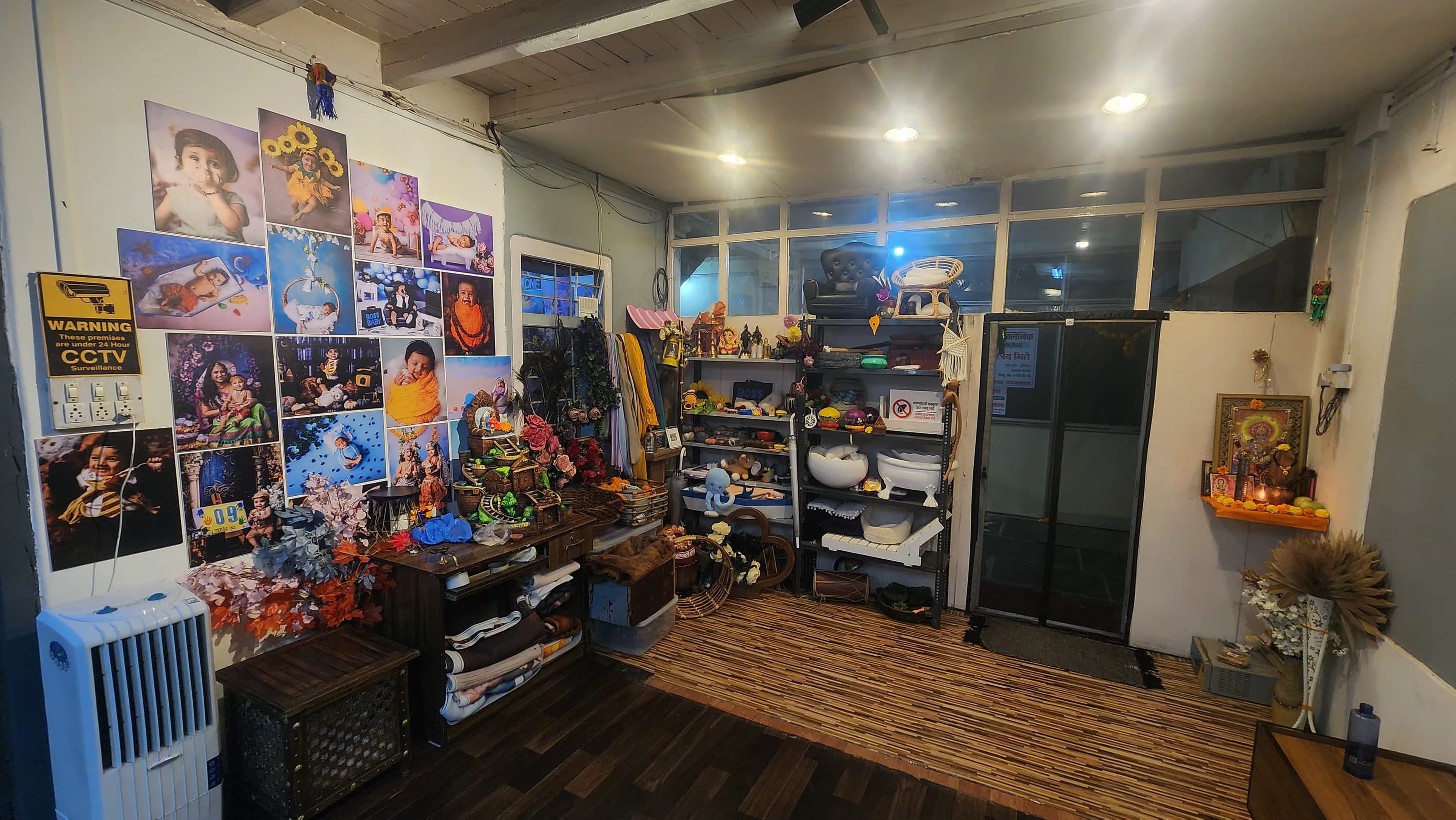 Studio Lighting and Equipment Setup