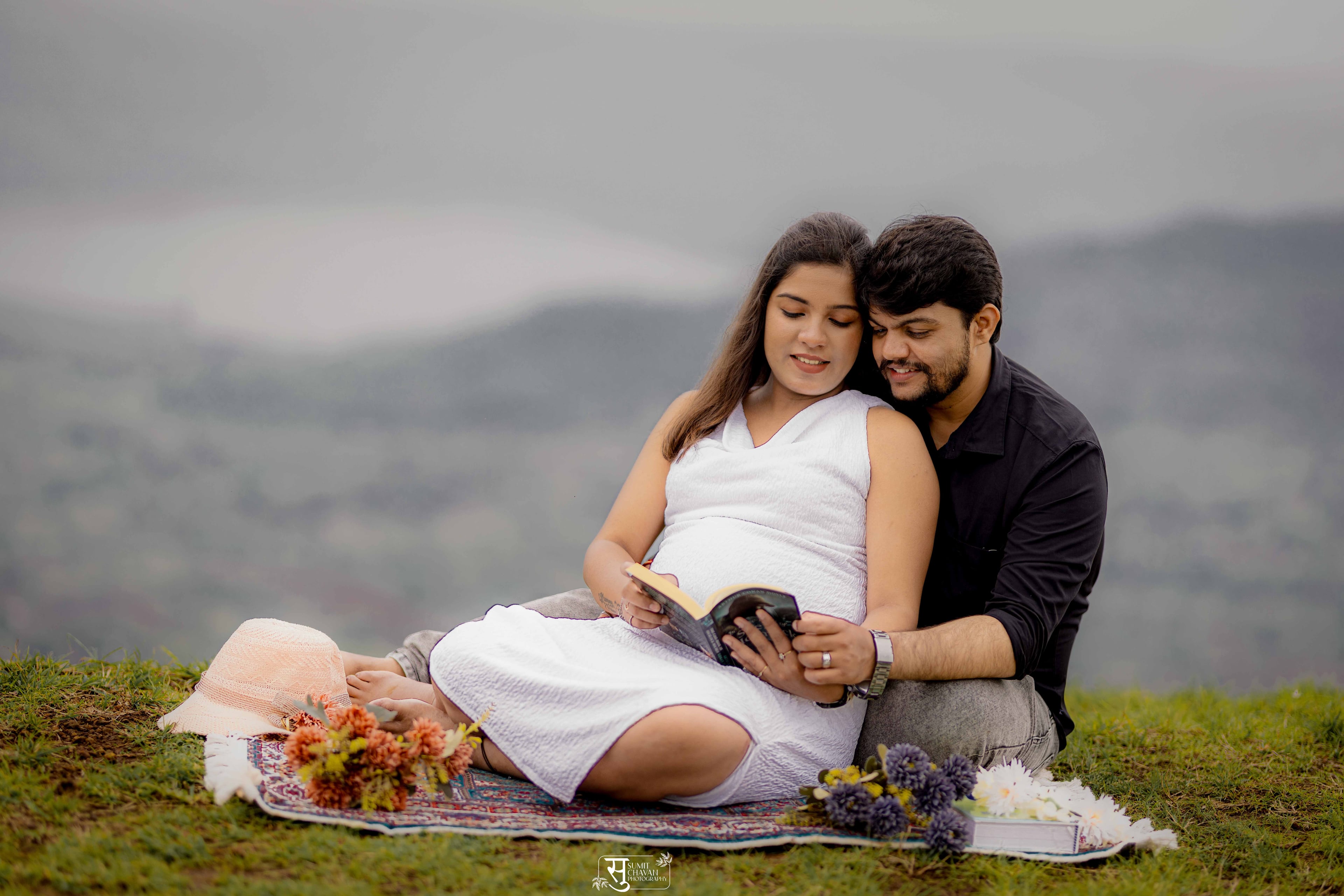 maternity romantic atmosphere - maternity photography portfolio