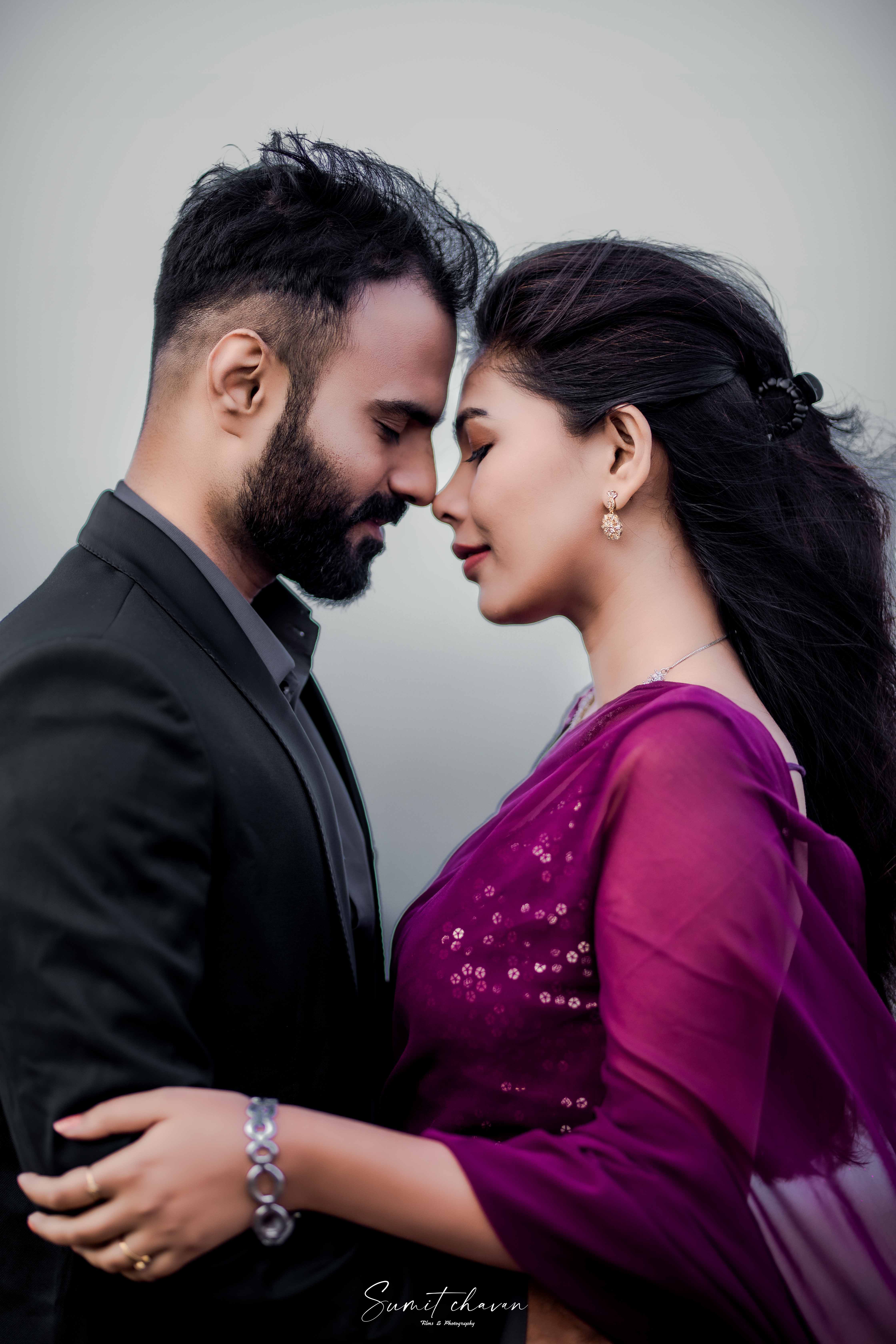 Akshay and Neha romantic pre-wedding photography Satara - beautiful couple moments