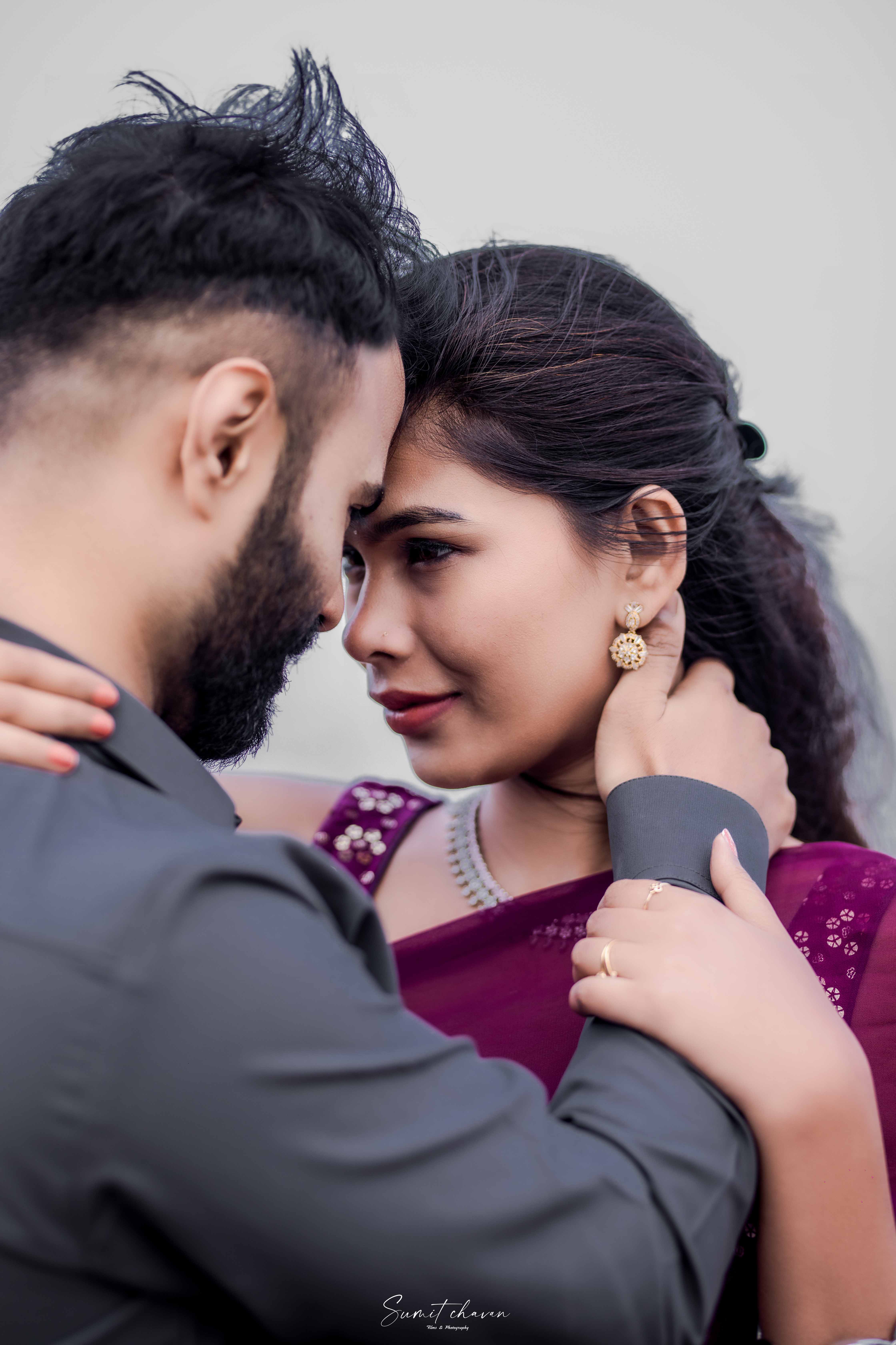 Akshay and Neha romantic pre-wedding photography Satara - couple moments