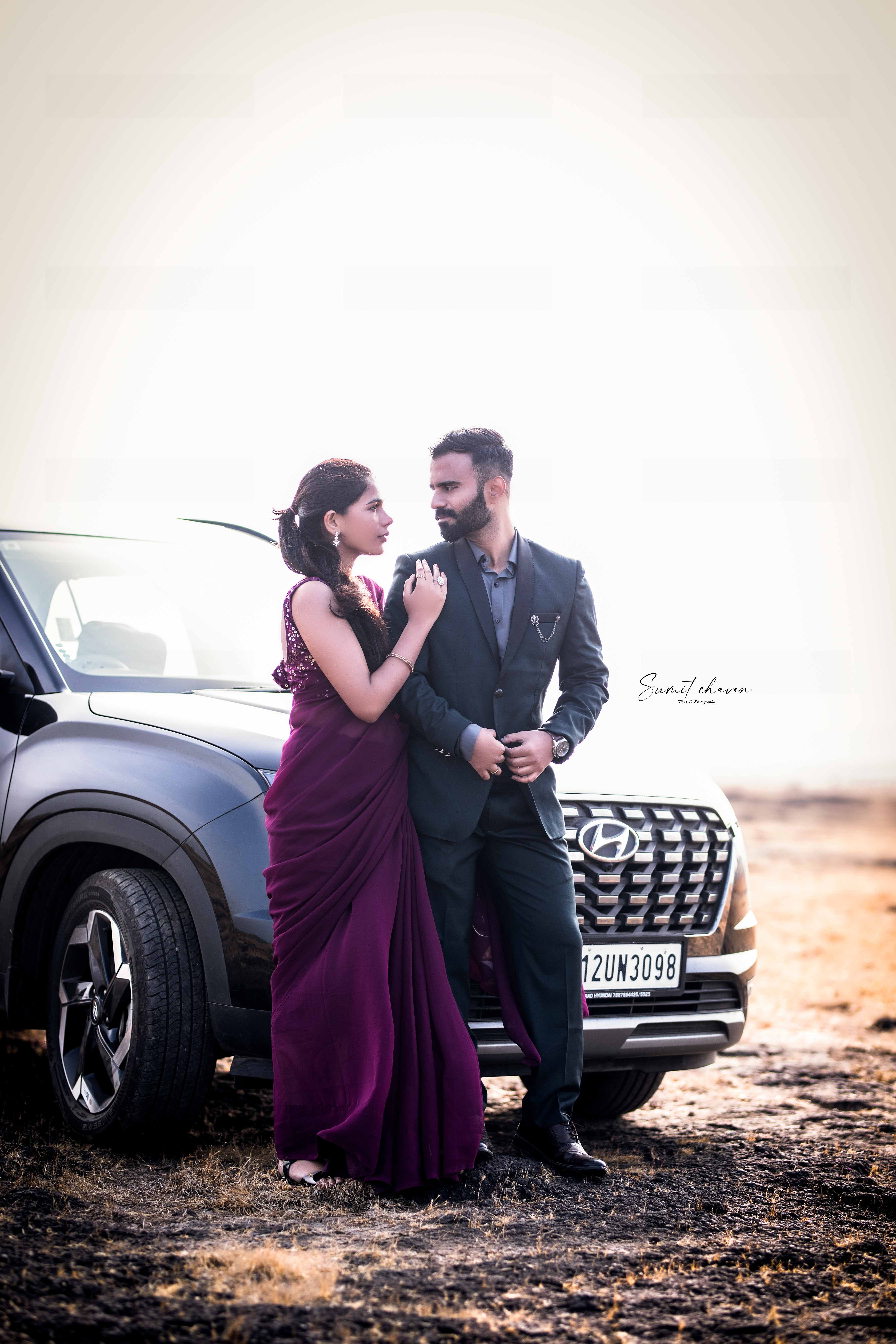 Akshay and Neha pre-wedding shoot Satara - beautiful couple session