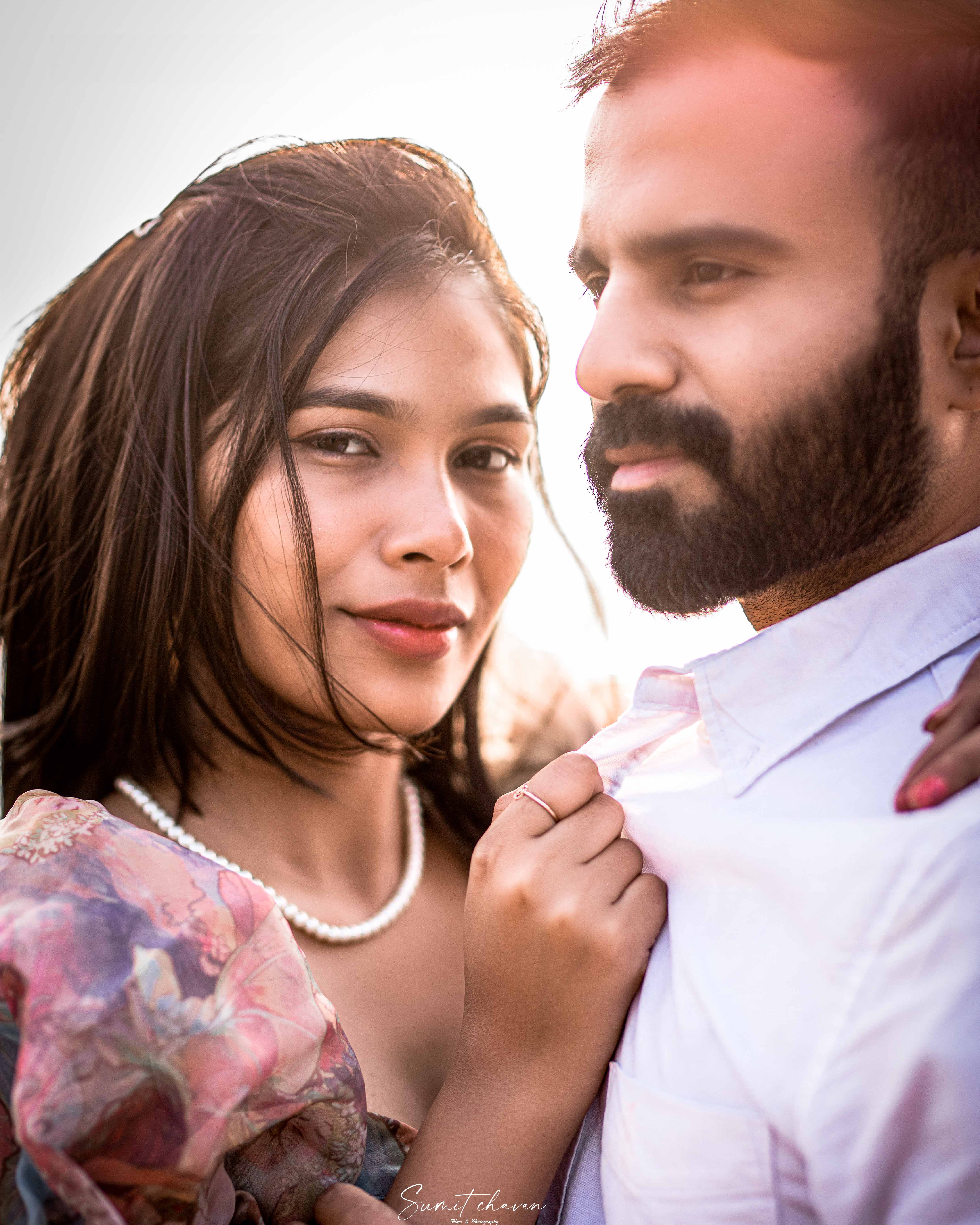 Akshay and Neha romantic pre-wedding photography Satara - couple moments