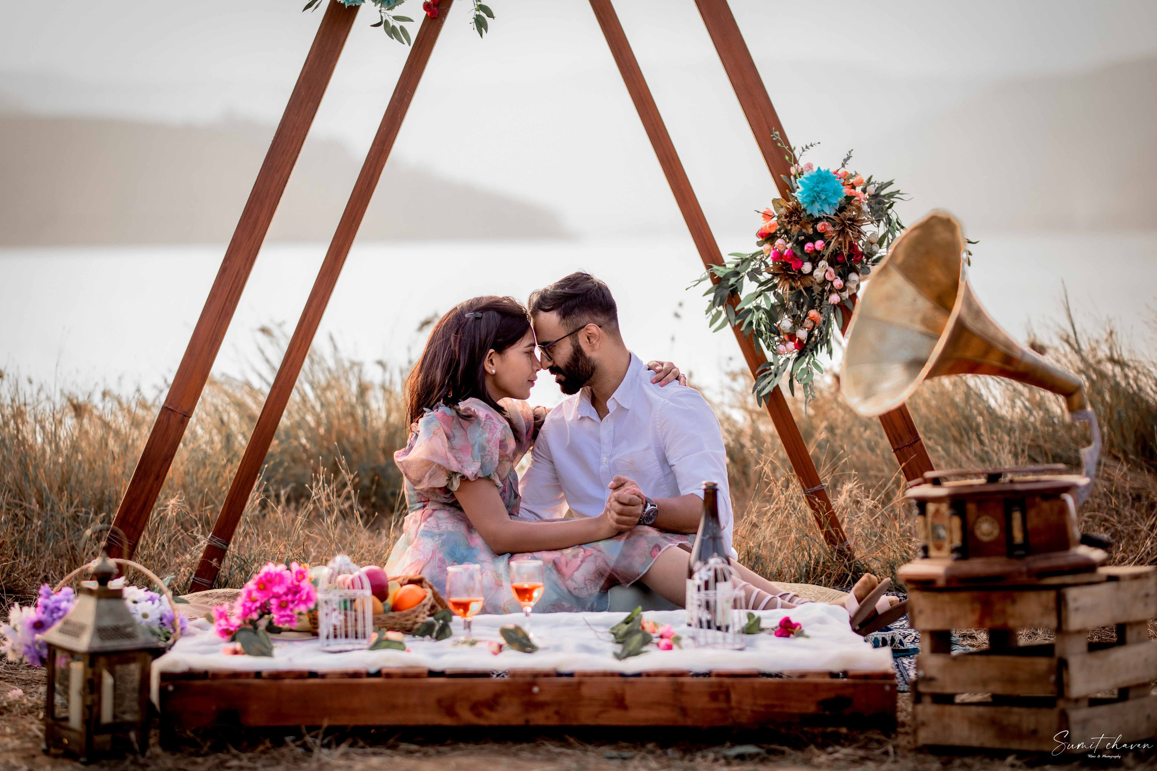 Akshay and Neha pre-wedding collection Satara - stunning moments