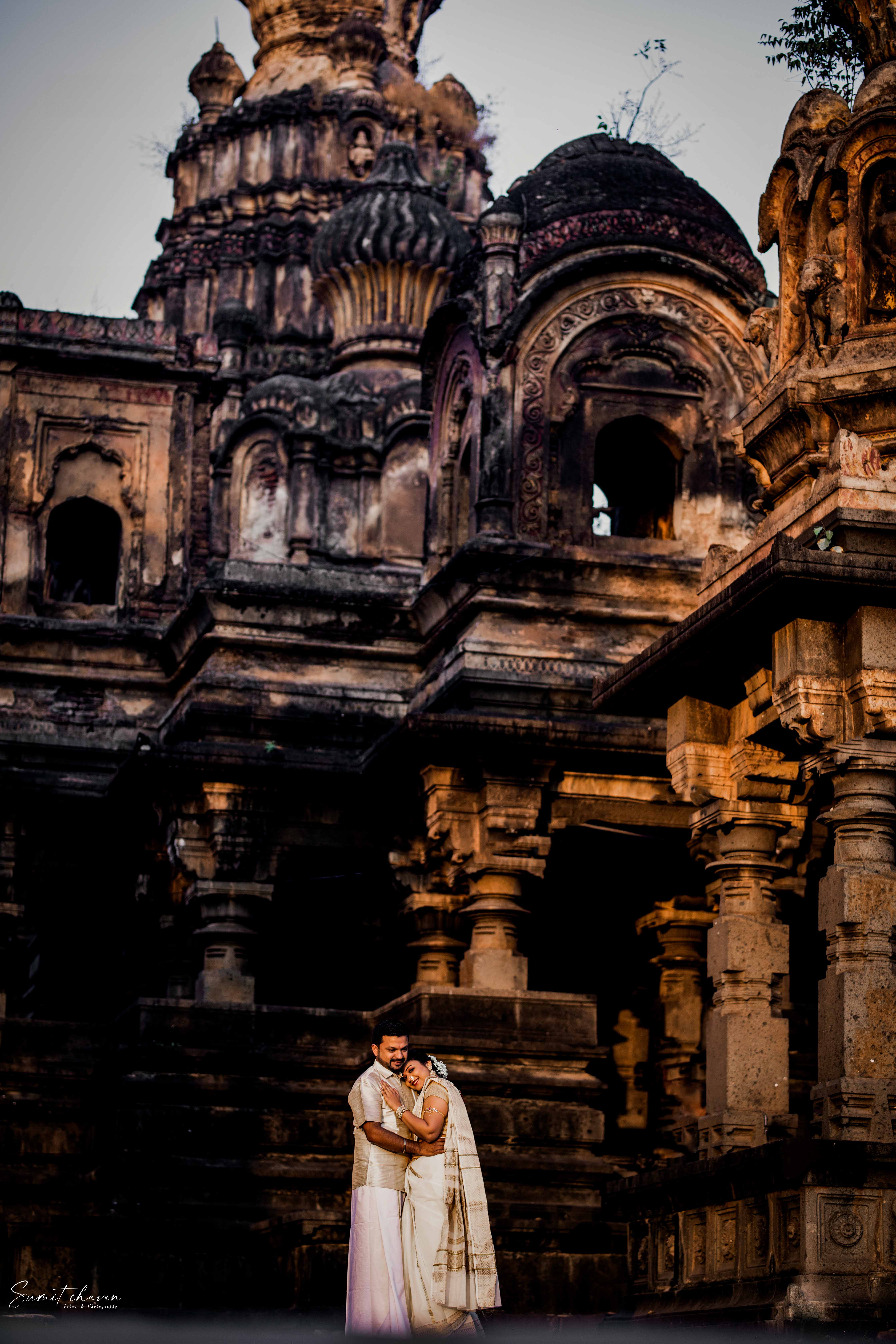 Sangam and Mahuli pre-wedding collection Satara - beautiful photography