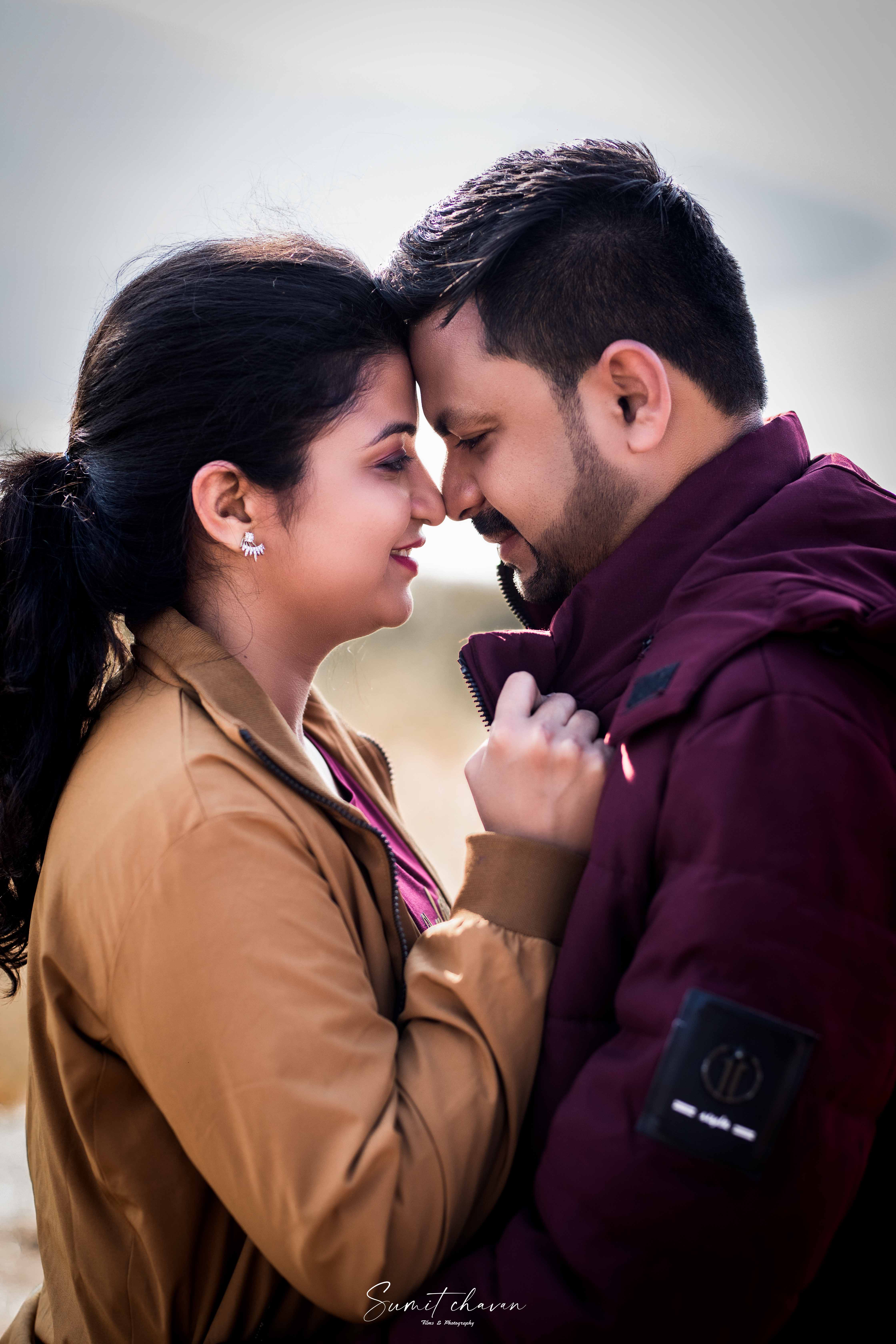 Sangam and Mahuli elegant pre-wedding photography Satara - beautiful session