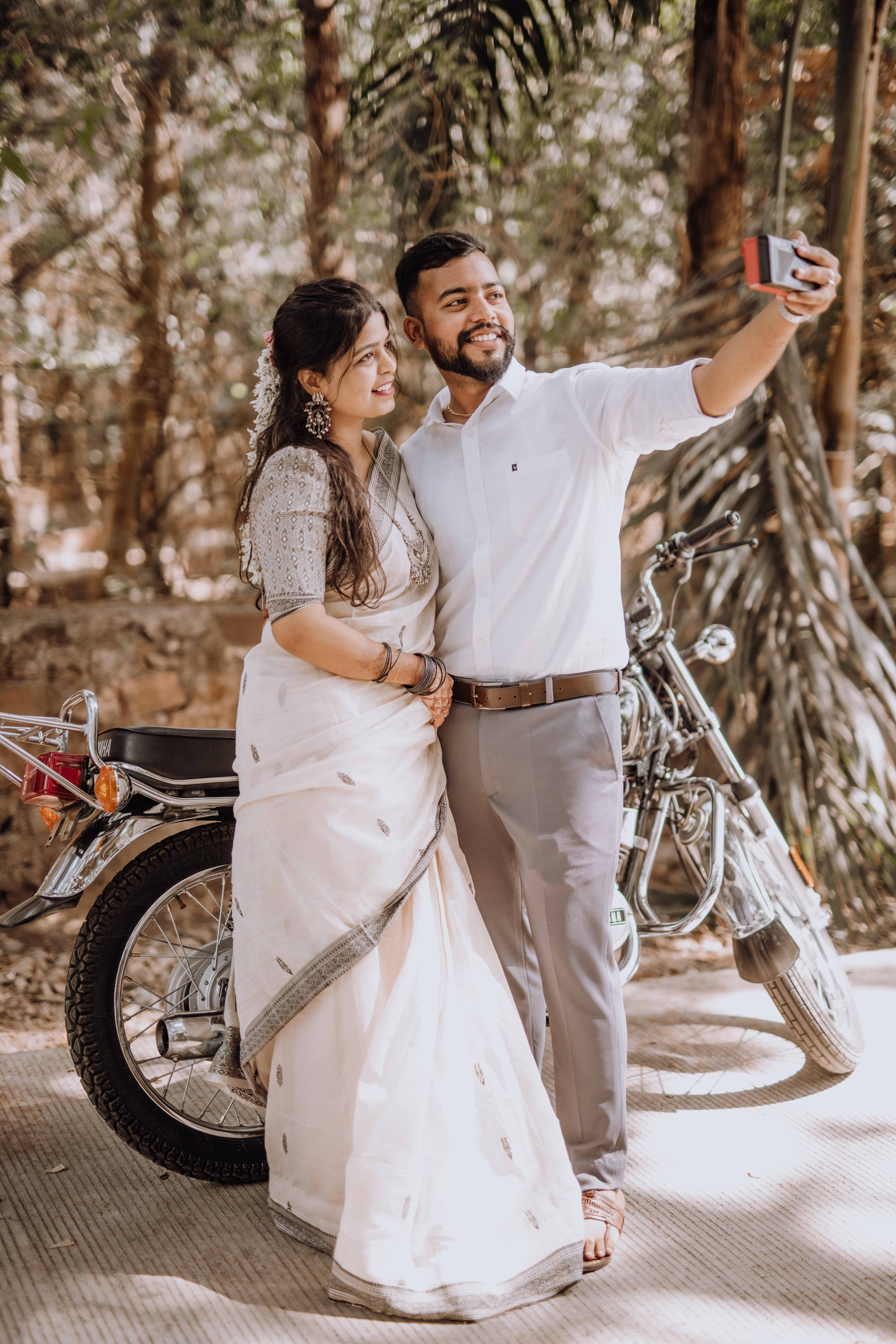 Ashutosh and Neha pre-wedding shoot Rajwada Satara - stunning couple portraits