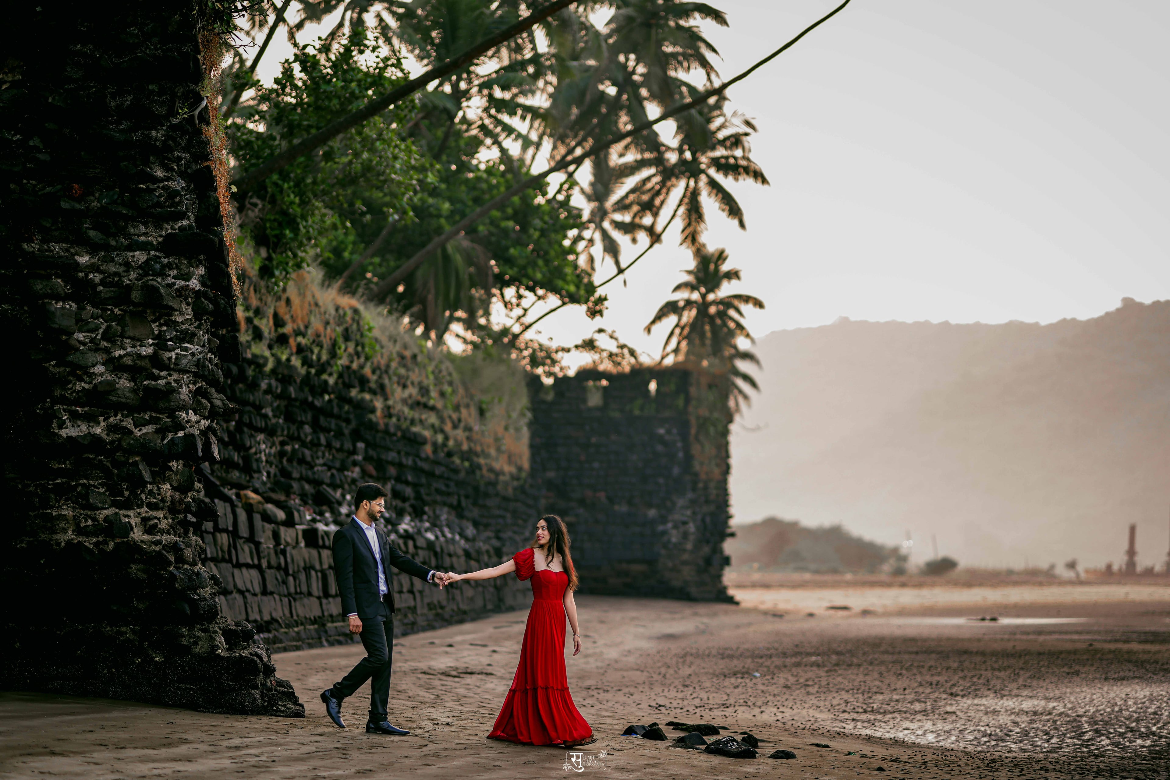 pre-wedding beautiful lighting - pre-wedding photography portfolio