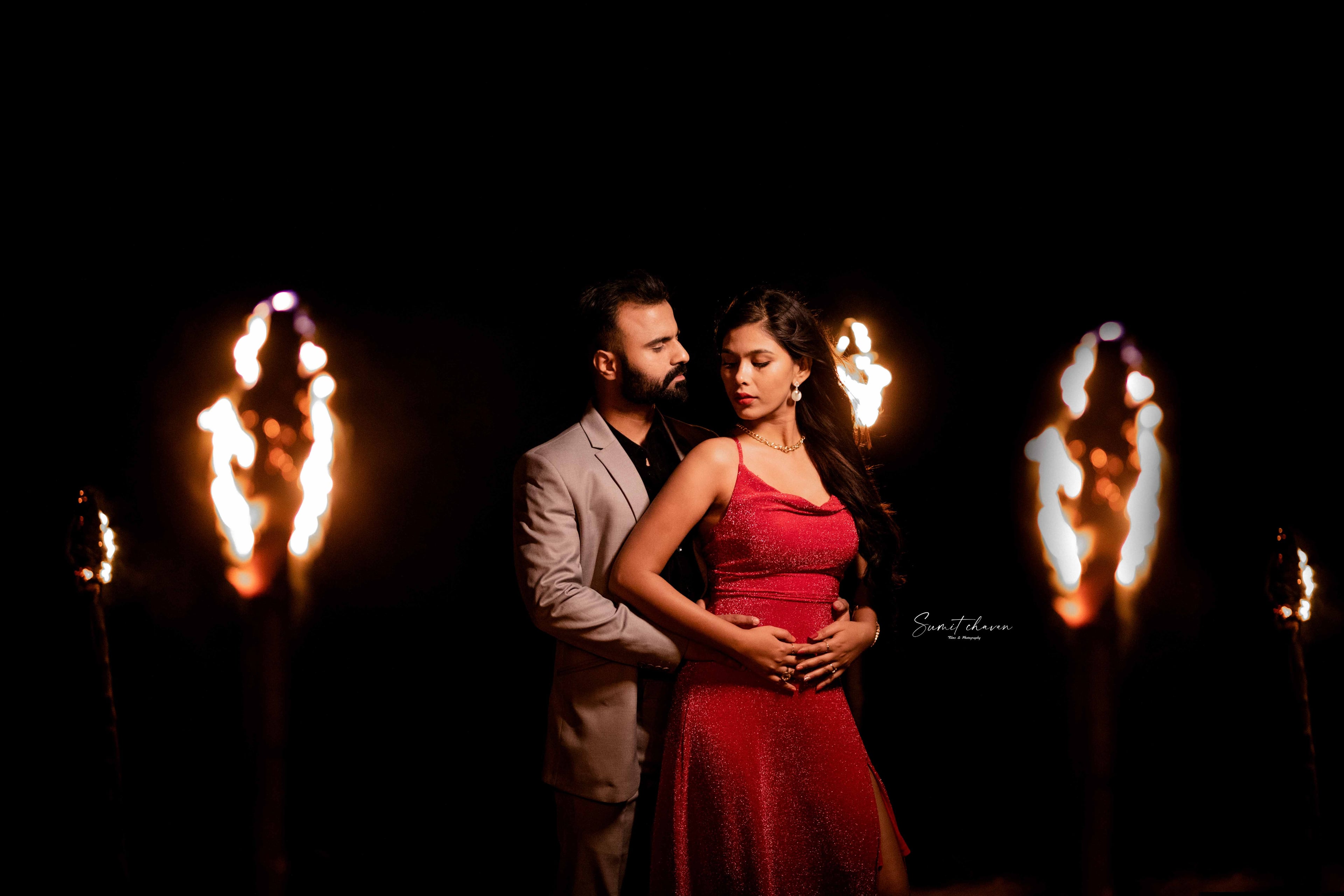 pre-wedding beautiful lighting - pre-wedding photography portfolio
