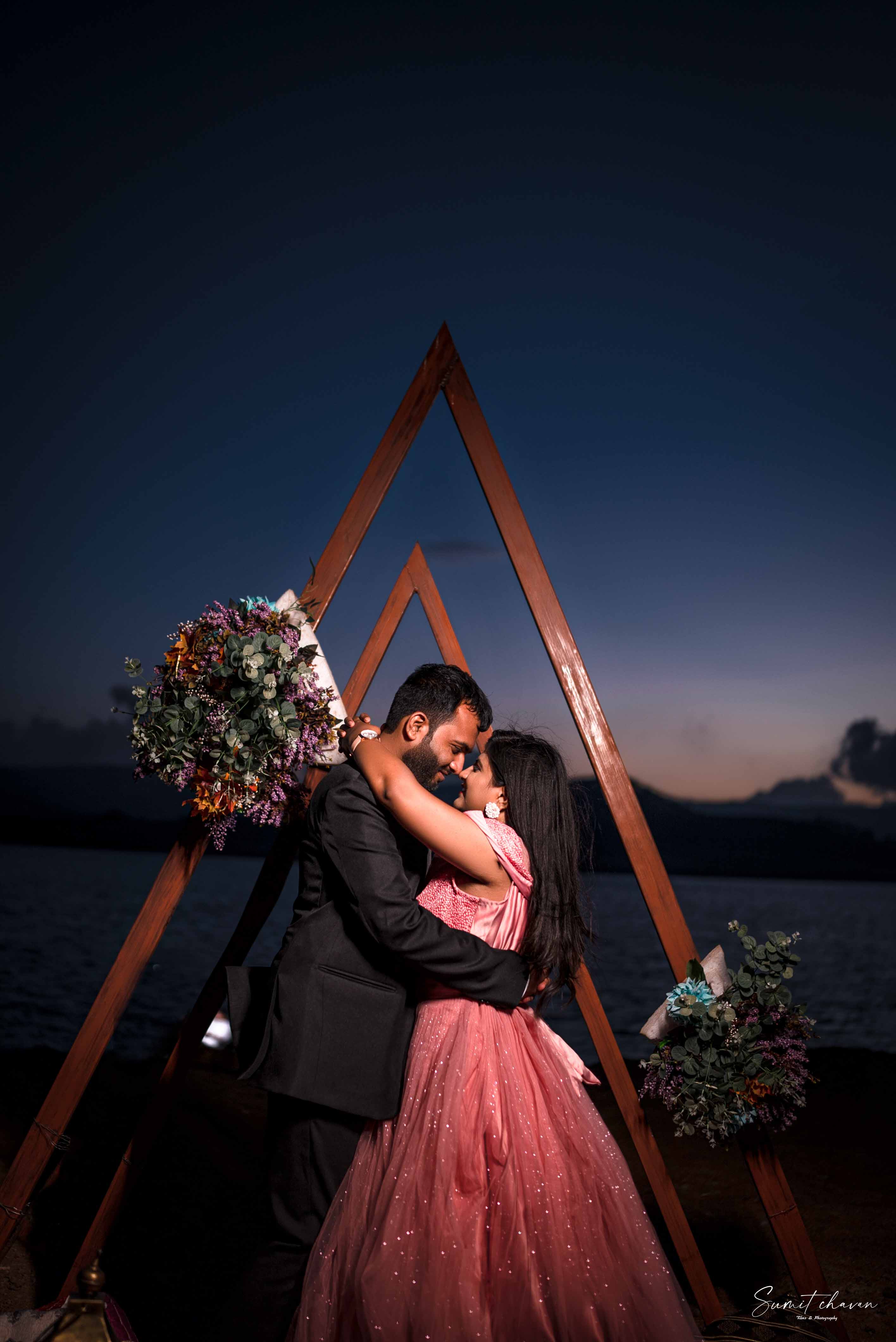 pre-wedding beautiful lighting - pre-wedding photography portfolio