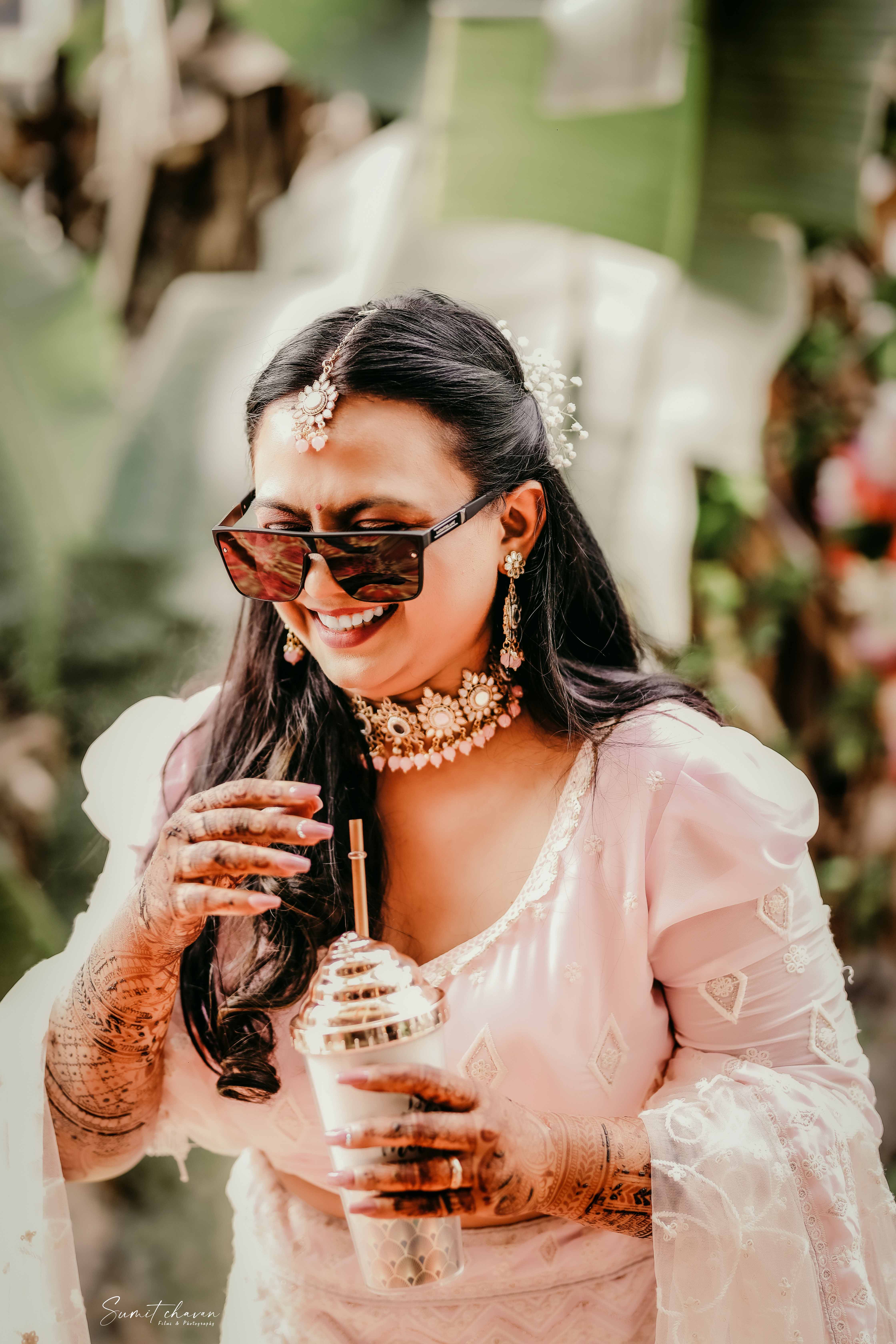 wedding bride portrait elegant
