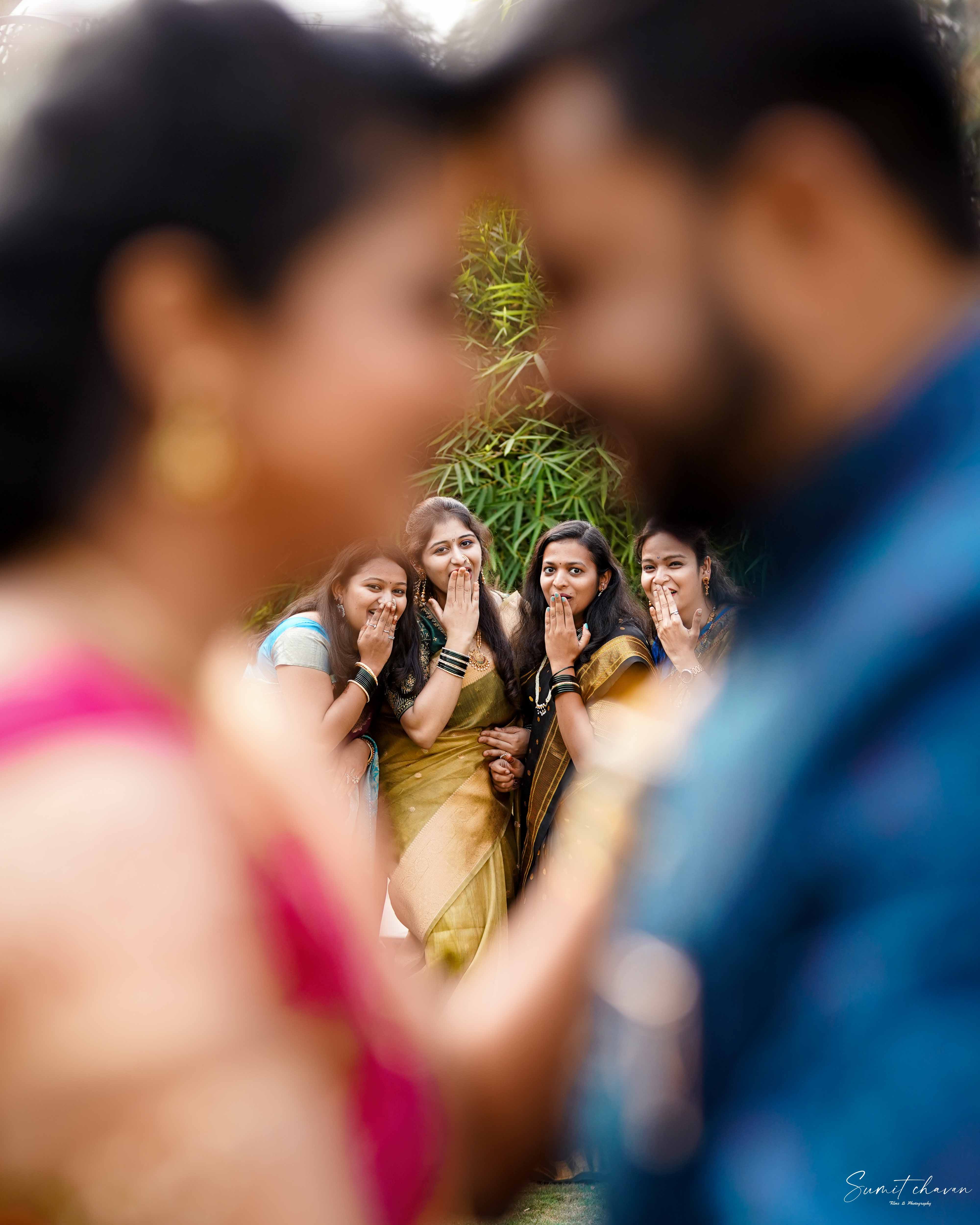 wedding reception couple portrait