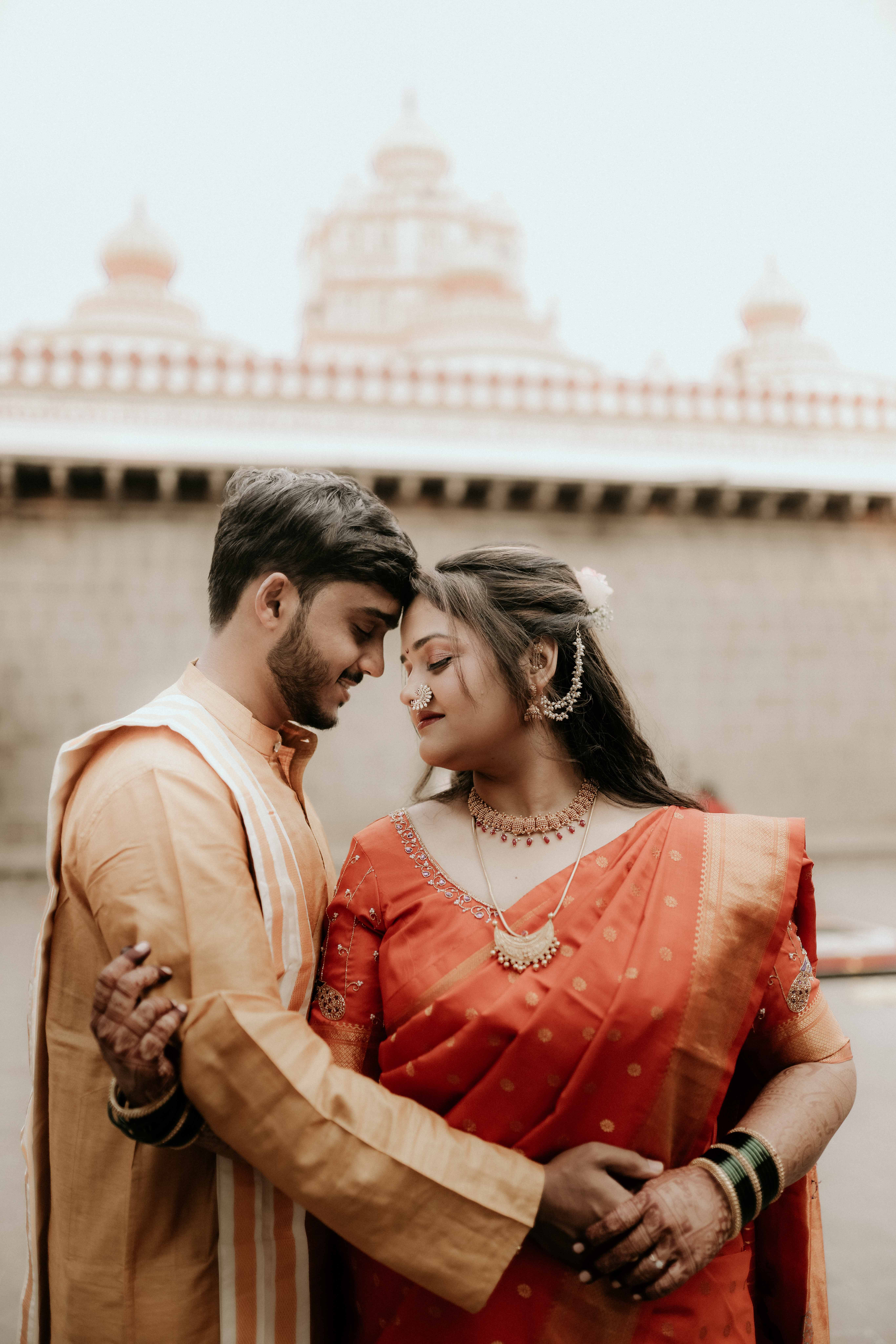 Couple photography in Satara by Sumit Chavan - Romantic portrait