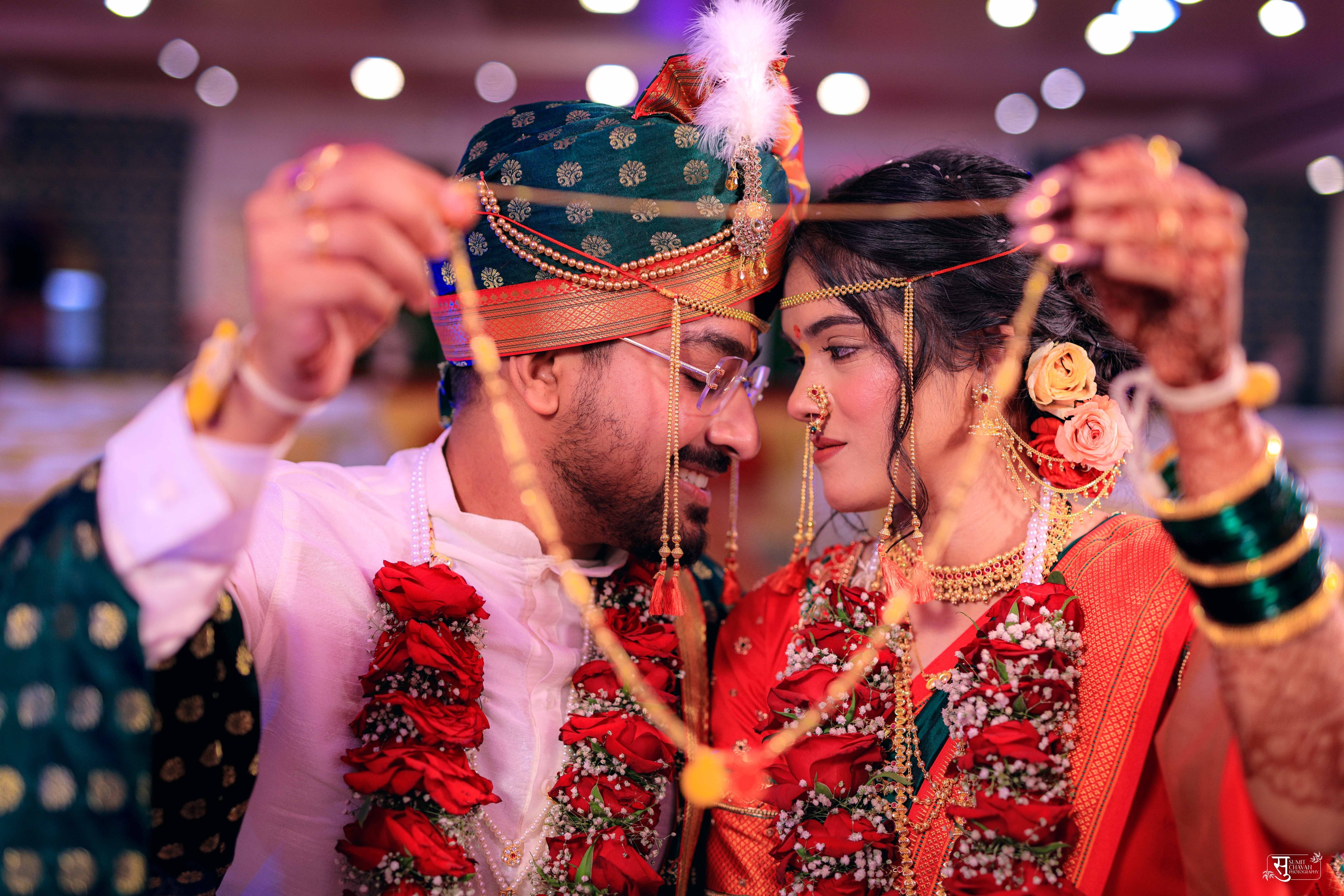 Wedding photography in Satara by Sumit Chavan - Couple portrait